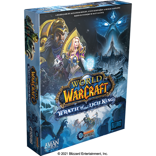 World Of Warcraft: Wrath of the Lich King - A Pandemic System Board Game -  Z Man Games