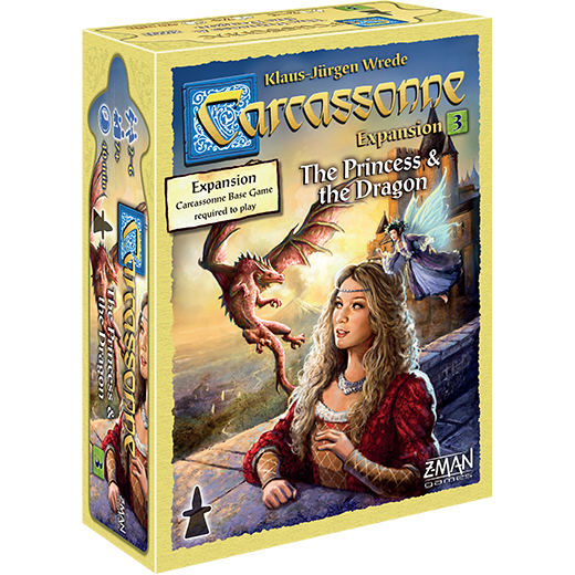 The Princess and the Dragon Carcassonne Expansion 3 