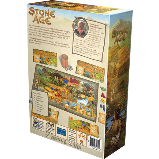 Stone Age Board Game by Z-man Games Michael Tummelhofer 2008 for sale online 