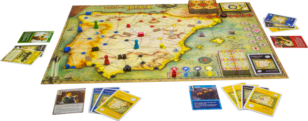 Pandemic Z-Man Games 3558380041795 Iberia 